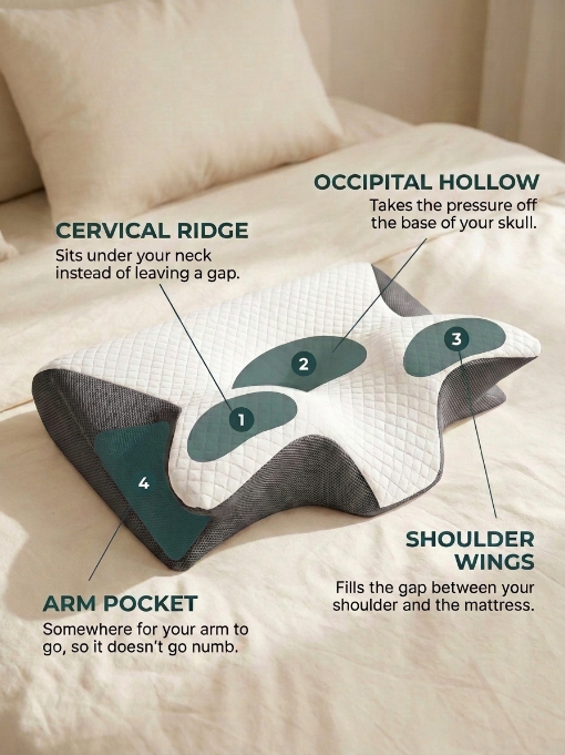 OVRA Contour Pillow